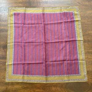 Albert Nipon Geometric Pattern with. Order design Vintage 20-1/2 x 21” Scarf